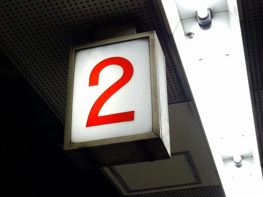 【堺筋線】開業当時から48年…見守り続ける長堀橋駅の番線表示
