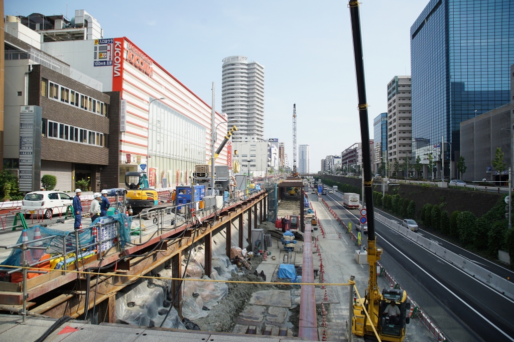 【2017/8】北大阪急行、2020年開業予定の工事現場を見てきました