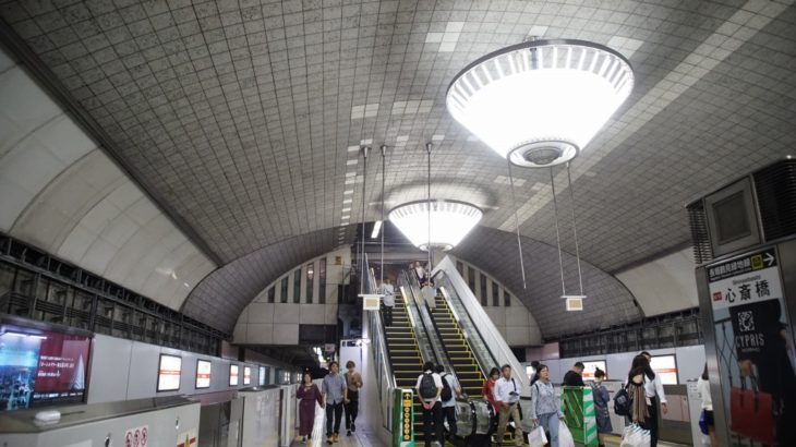 【2019.10】工事開始から1年8ヶ月！御堂筋線心斎橋駅グランドリニューアルの状況