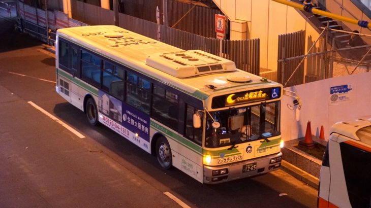【大阪シティバス】初の深夜バス「守口金曜深夜便」が試験運行開始！運賃は420円、前乗り式