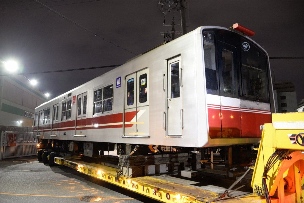 10A系22編成(1122F)、廃車陸送 | Osaka-Subway.com