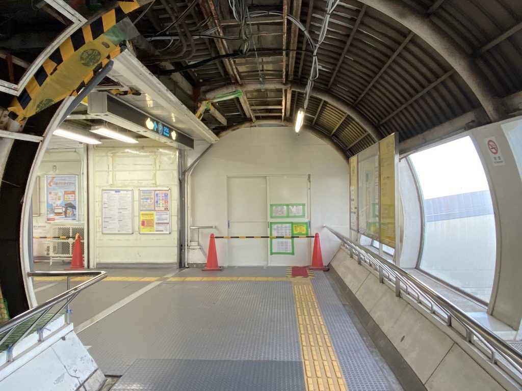 【2021/10】ニュートラム南港口駅のリニューアル状況
