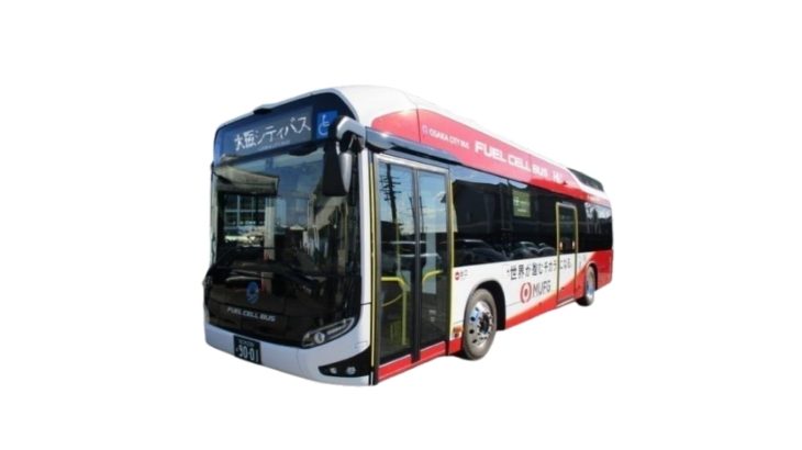 【大阪初】燃料電池バス、MUFGカラーで3月25日から運行開始
