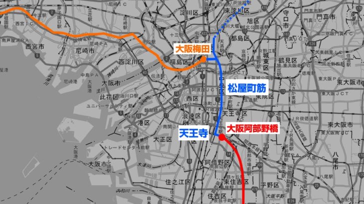 【幻の鉄道】「地下鉄松屋町筋線」構想を追う