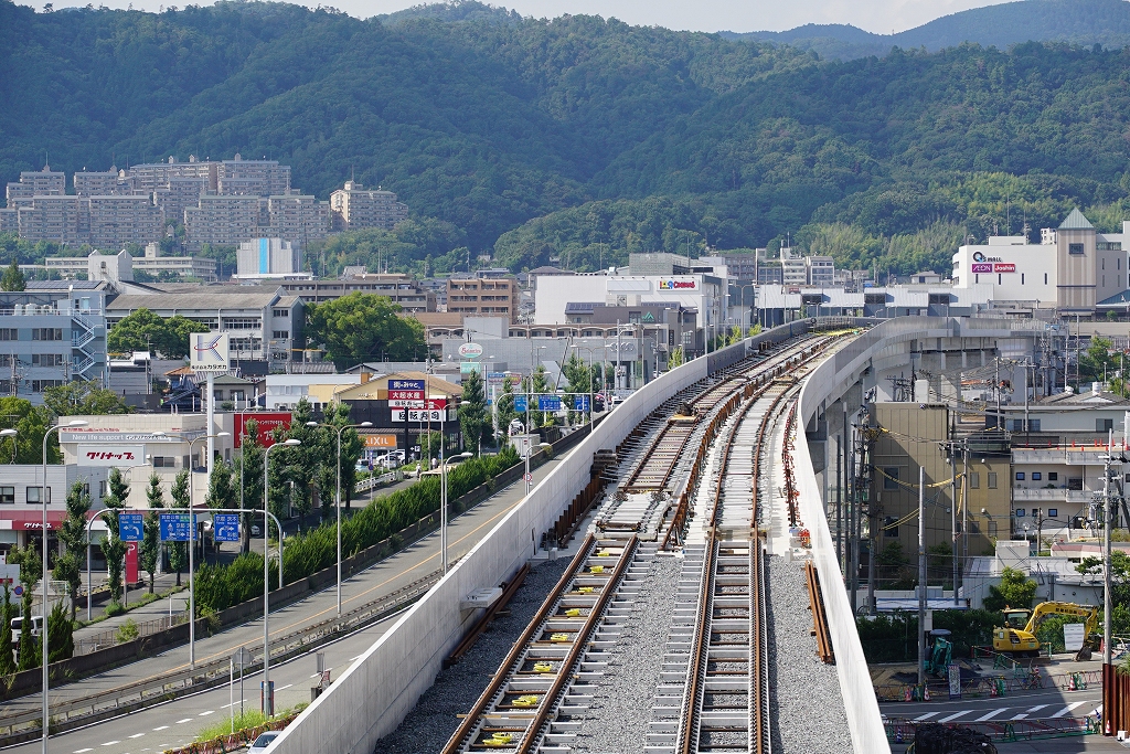 【北大阪急行】箕面延伸工事の状況を見てきました【2022年8月最新版】