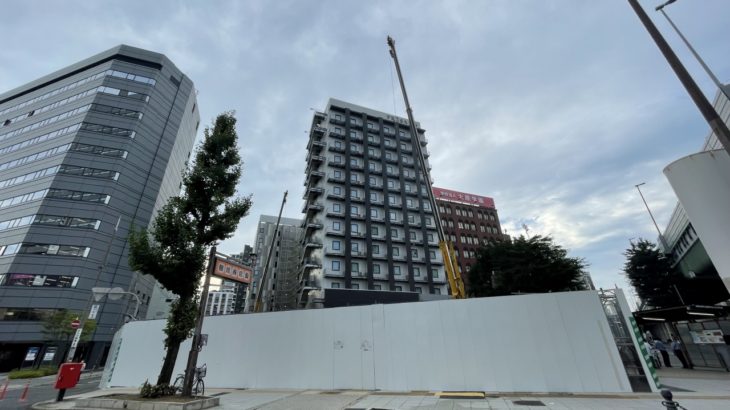大阪メトロ、難波駅前に10階建ビルを建設中（Osaka Metroなんばビル）