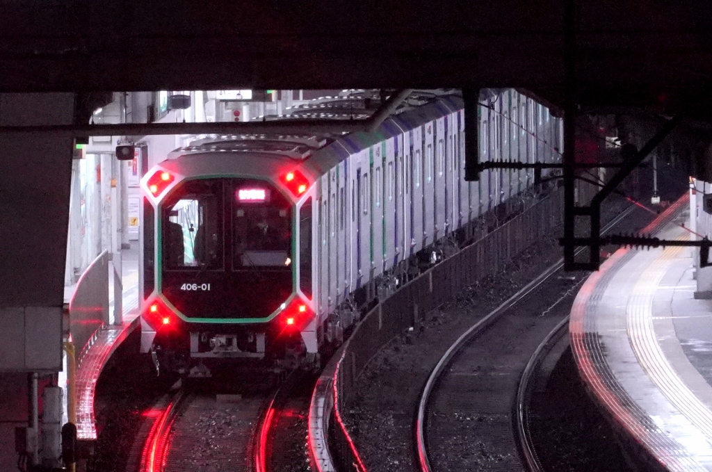 【速報】大阪メトロ「400系」が近鉄初入線！夜間試運転を実施