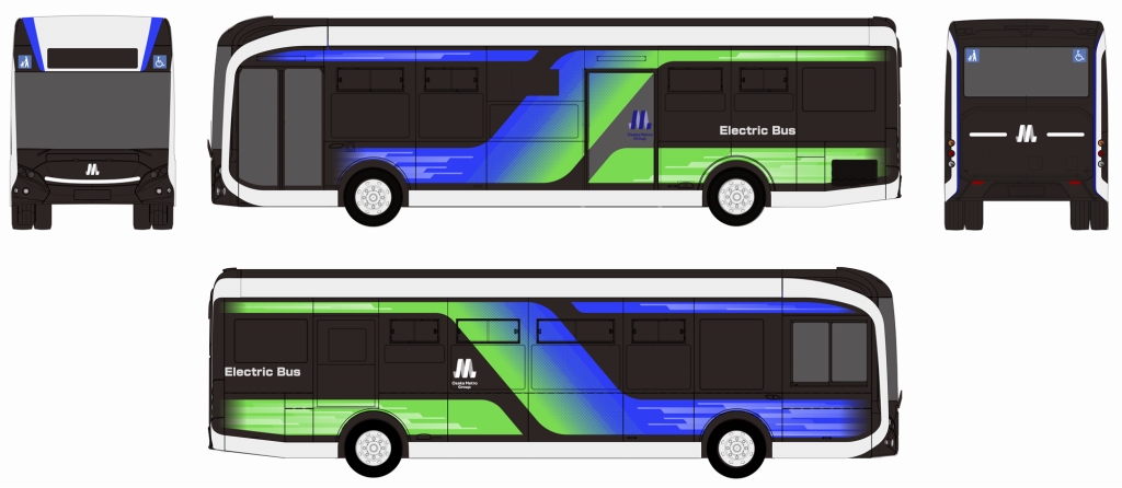 万博で投入する「EVバス」のデザインを決定