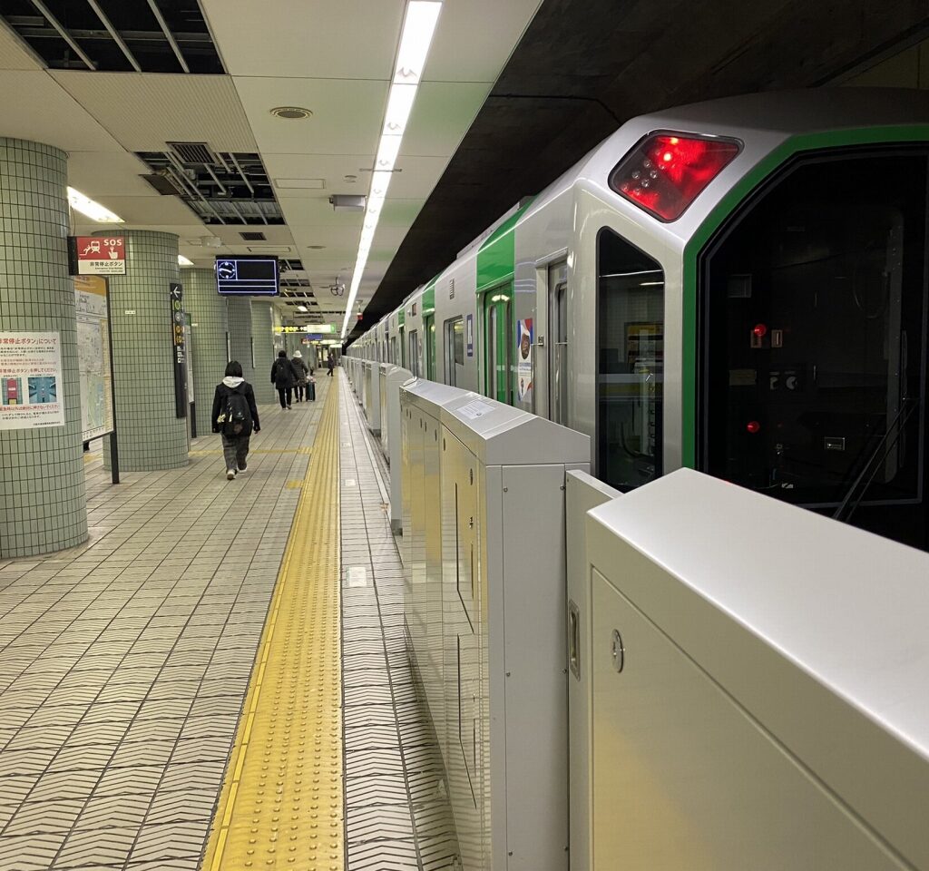 【中央線】森ノ宮駅の３ホームにホームドア設置