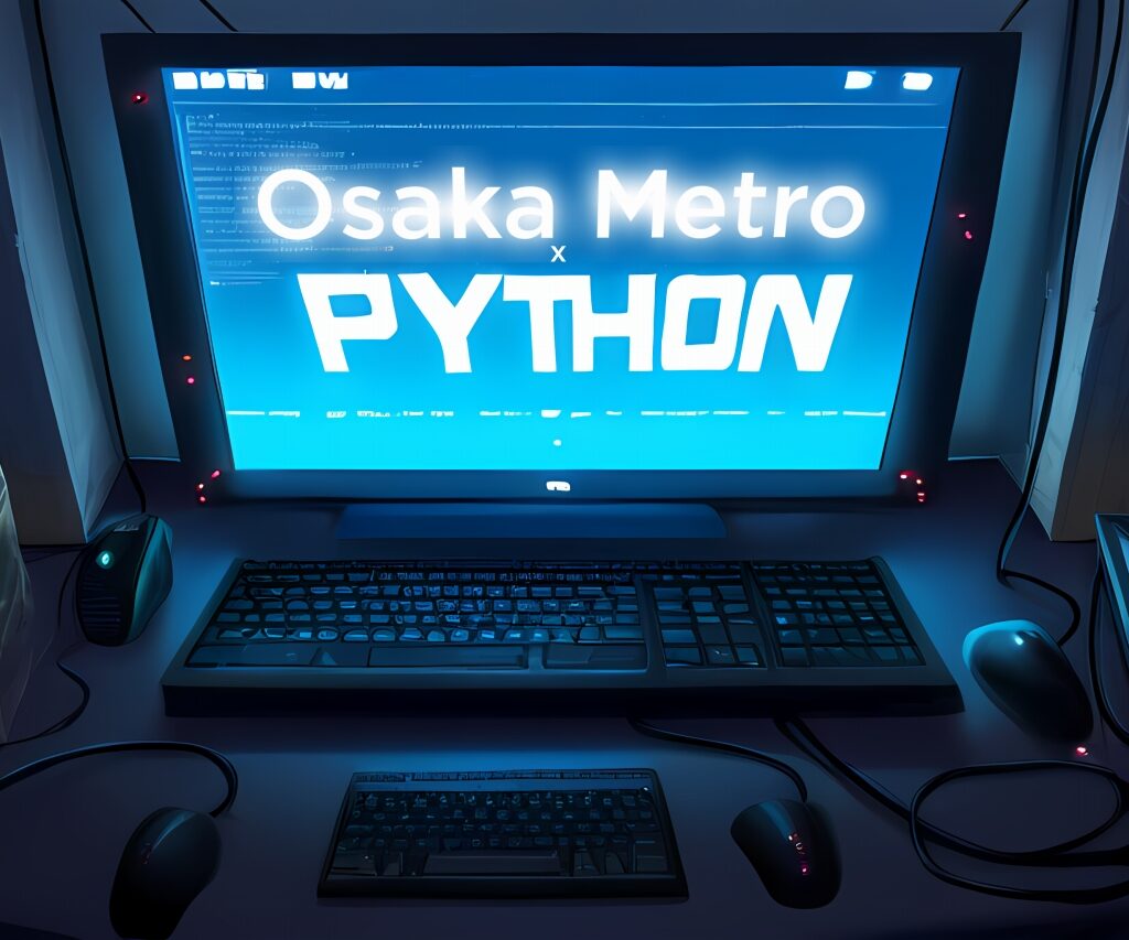 大阪メトロの到着メロディをPythonに演奏させたらこうなる【コラム】