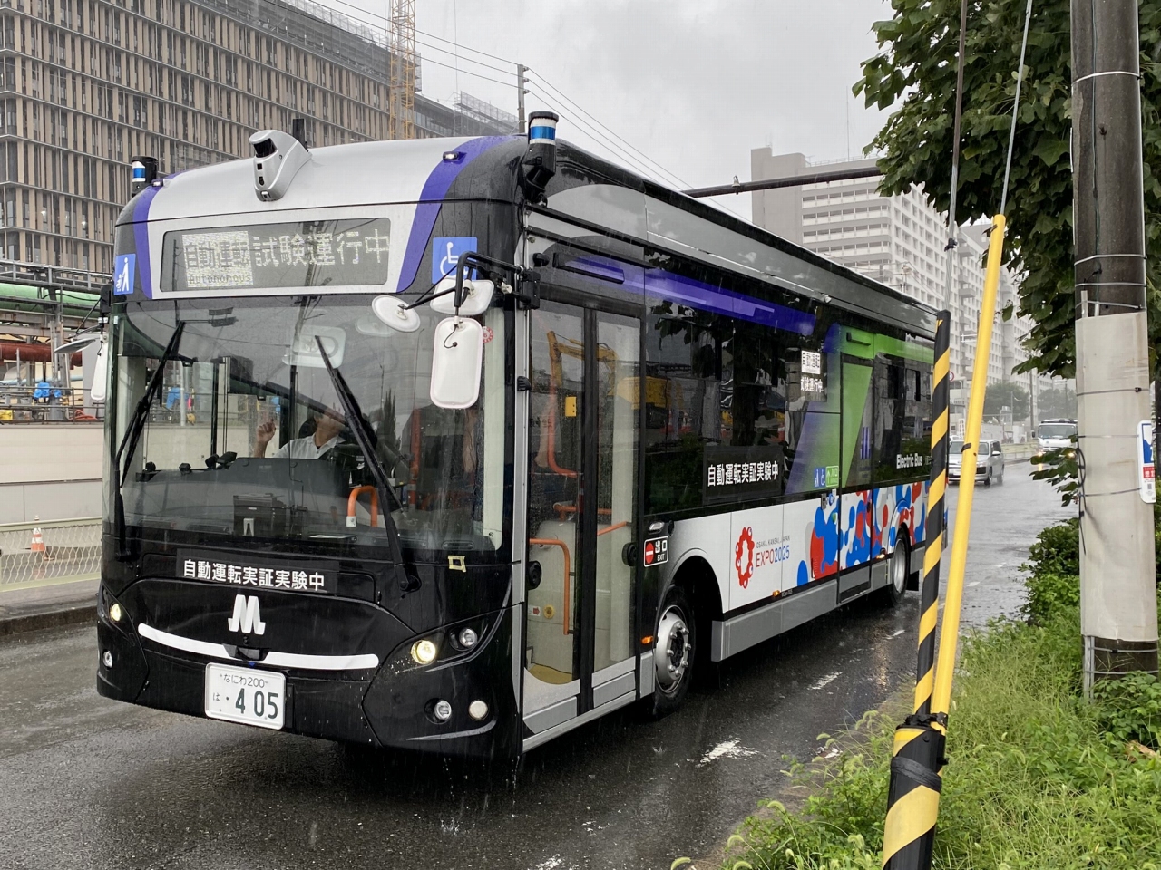 自動運転バスの試運転、森之宮エリアで開始 | Osaka-Subway.com
