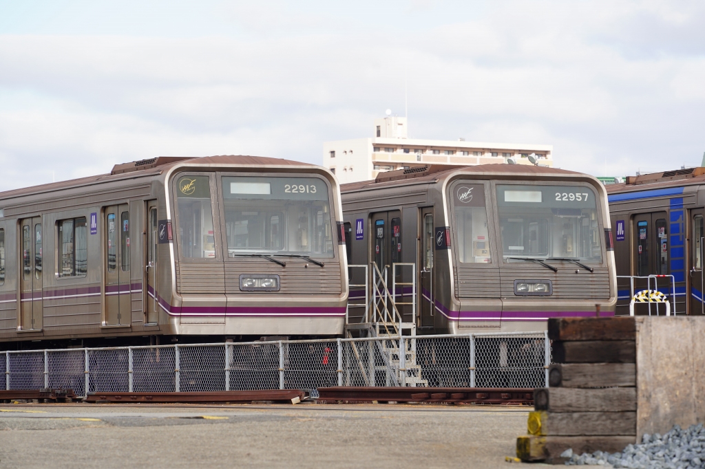 廃車待ちの谷町線22系、現在の状況