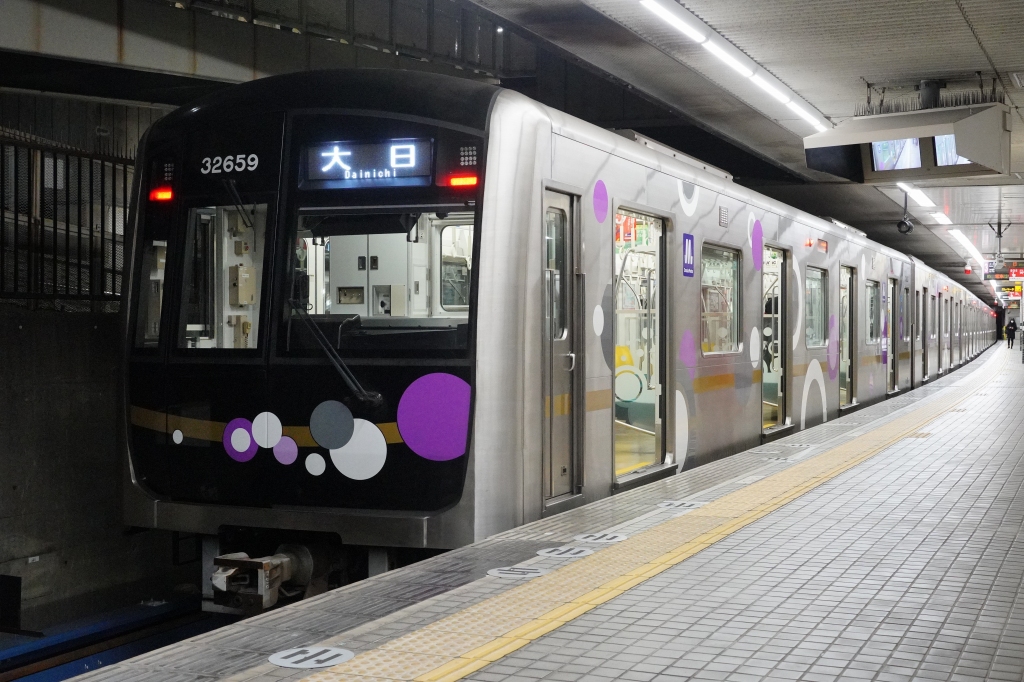 「最後のホームドア」導入前の谷町線を見てきました